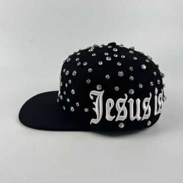 Jesus Is King (rhinestone)